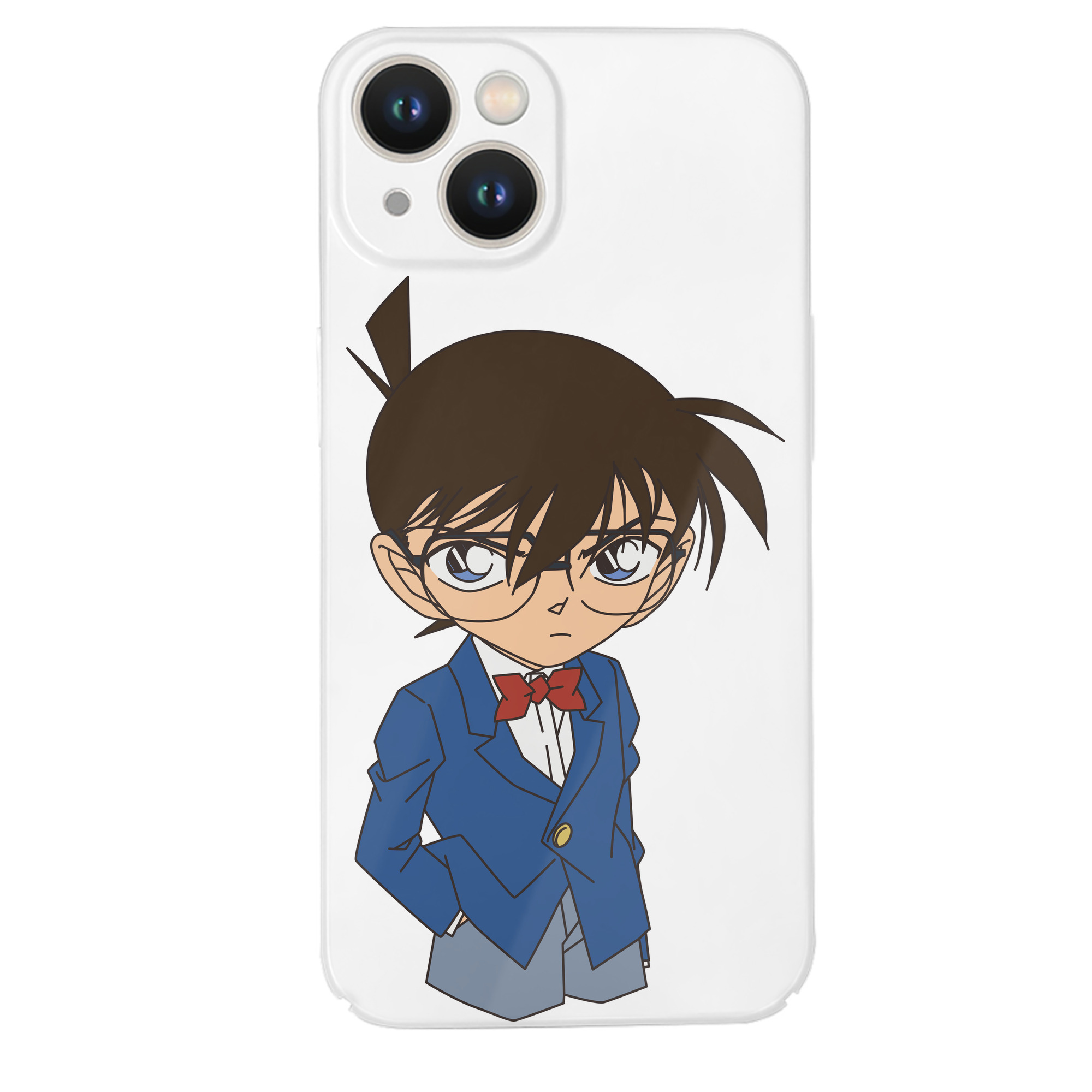 （画像用） 名探偵コナン 江戸川 コナン Detective Conan Conan Edogawa 【iPhone 14シリーズ対応】ハードケース
